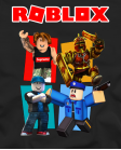 Marškinėliai Roblox   policeman and others